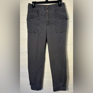 Democracy cargo style utility pants, dark gray, women’s size 10. See photos.